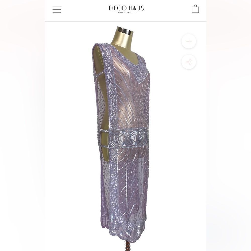 Deco haus panel gown